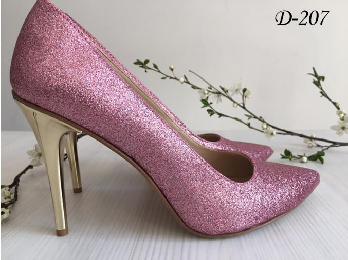 D 207 glitter pink3