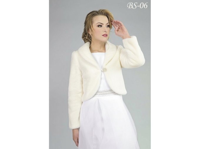 BS-06 svadobný kabátik