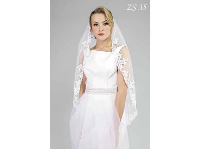 ZS-35 závoj na svadbu