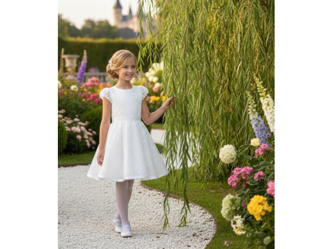 DF-230 detské šaty pre družičky
