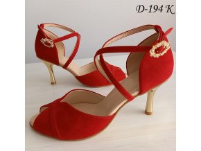 D 194K red suede