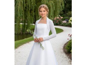 DFK-206 biele detske bolerko