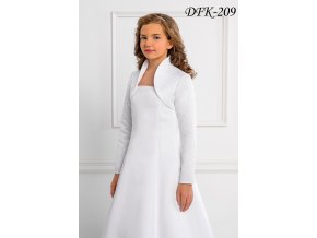 DFK-209 detske bolerko biele