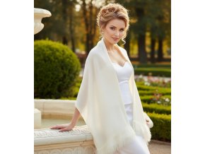 BS-78 svadobný šál cez ramena