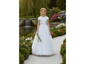 KF-08 dievčenské šaty na svadbu