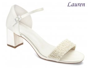 Lauren svadobne sandalky