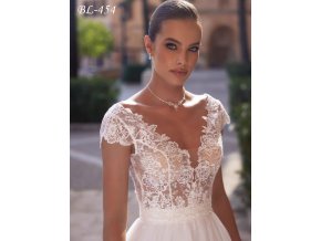 BL-454 elegantny top na svadbu