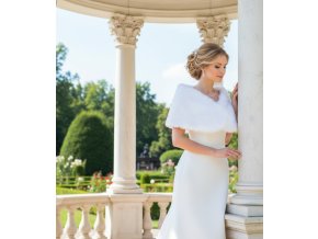 BF-209 svadobná pelerína