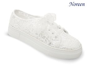 Noreen svadobné tenisky