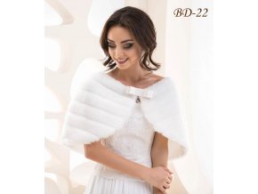 BD-22 pelerina na svadobne saty
