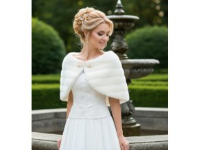 BD-22 pelerina na svadobne saty