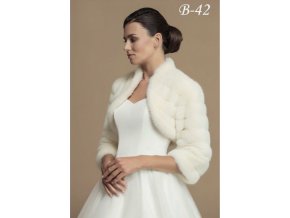 B-42 svadobný kožúšok