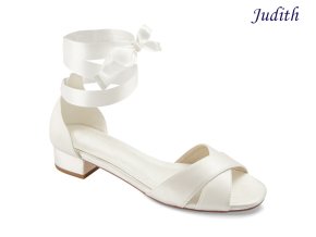 sandále na svadbu Judith