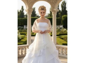 SM-18O svadobná šála na šaty