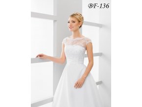 BF-136 cipkovane bolerko na svadobne saty