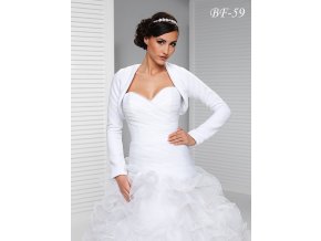 BF-59 biele bolerko na šaty