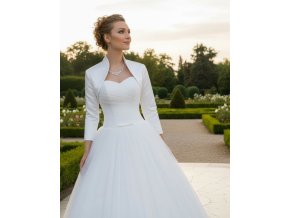 BF-160 biele bolerko na šaty