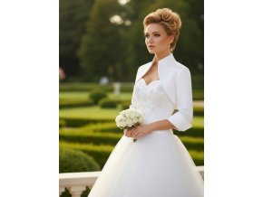 BF-13 biele bolerko na šaty