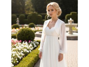 BD-63 bolerko na svadobné šaty