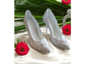 D 207 silver lace