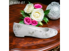 D-600-05 biele balerínky