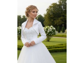 BF-94 svadobne bolerko s dlhym rukavom