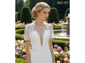 BD-95 bolerko na svadobne saty