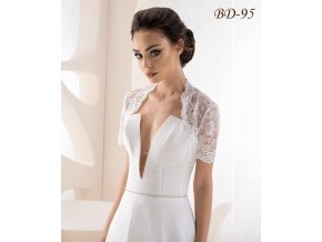 BD-95 bolerko na svadobne saty