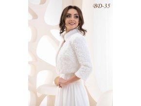 BD-35 bolerko na svadobné šaty