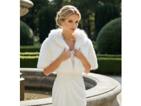 BS-44 pelerina na svadobne saty