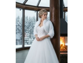 BF-57 svadobný kožúšok