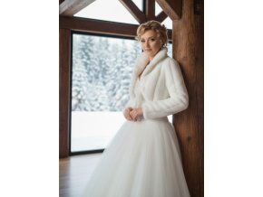 BF-56 svadobný kožúšok