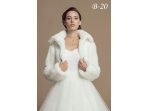 B-20 svadobný kožúšok