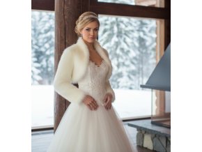 BF-61 svadobný kožúšok