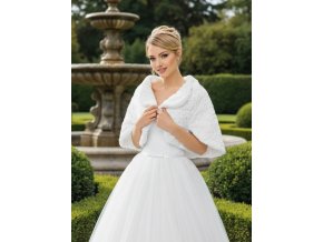 BF-162 pelerina na svadobne saty