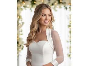 BN-20 bolerko na svadobné šaty