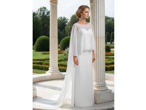 BF-195 svadobná pelerína