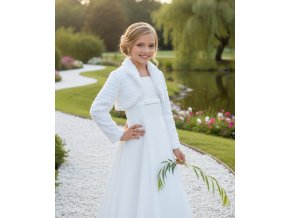 DFK-196 detské kožušinové bolerko