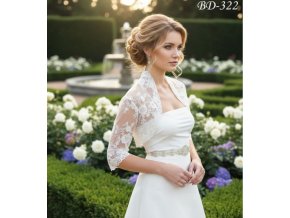 BD-322 bolerko na svadobne saty