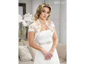 BD-323 cipkovane bolerko na svadobne saty