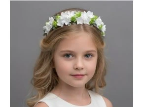 DM-028 detská svadobná čelenka