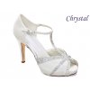 CHRYSTAL topanky na svadbu