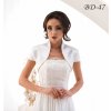 BD-47 biele bolerko na šaty