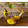 DK sandal duet žlutý semiš