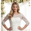 BNK-28 svadobne bolerko cipkovane