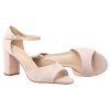 Amelia Blush svadobne sandale
