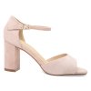 Amelia Blush elegantne sandale na svadbu