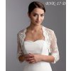 BNK-17D cipkovane bolerko na svadobne saty