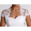 B-701 cipkovane bolerko na svadobne saty
