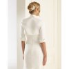 BL-55S biele bolerko na šaty